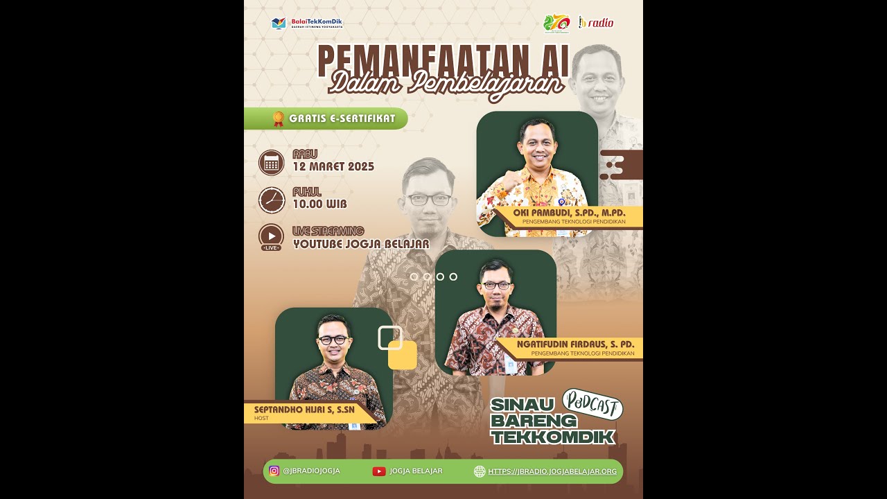 NGEPODCAST SPECIAL | PEMANFAATAN AI DALAM PEMBELAJARAN