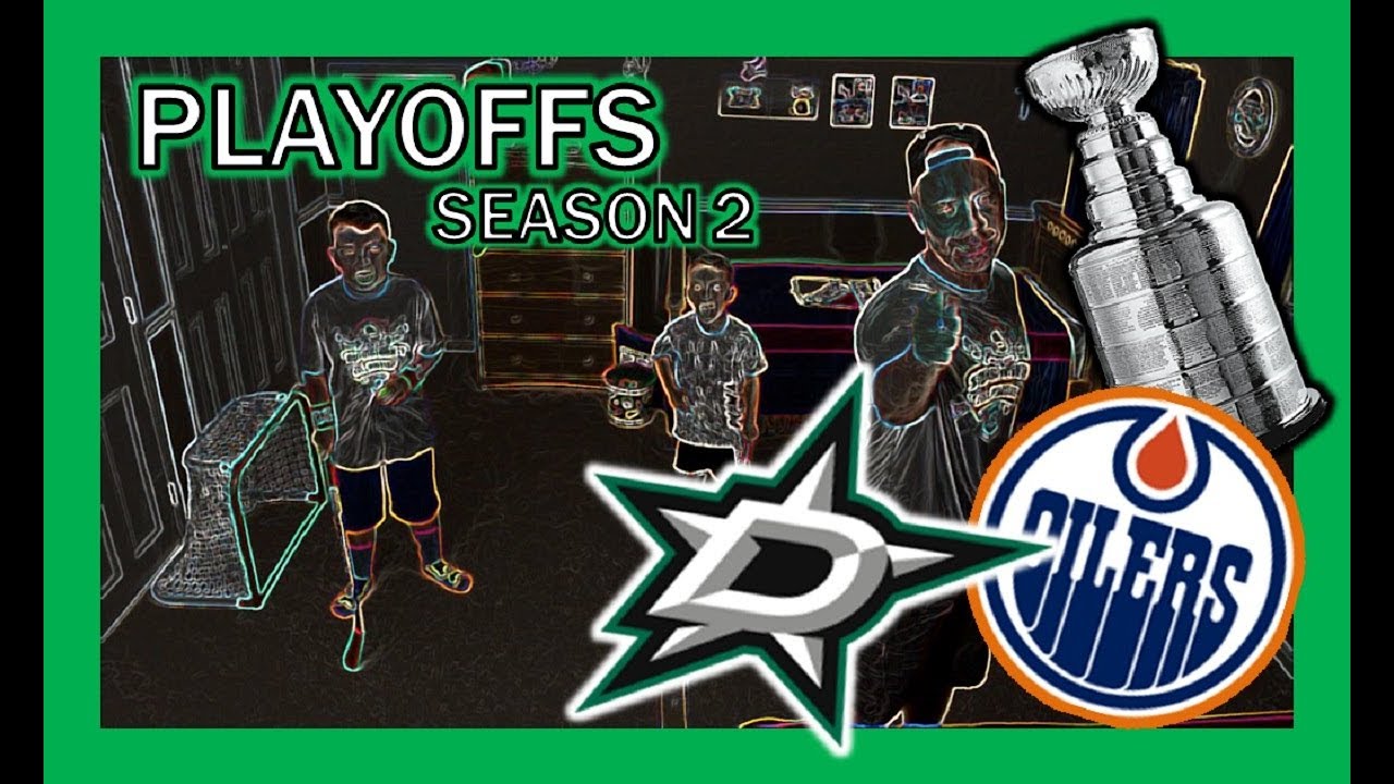 KNEE HOCKEY PLAYOFFS - OILERS / STARS - WESTERN CONFERENCE SEMIFINALS - SEASON 2 - QUINNBOYSTV