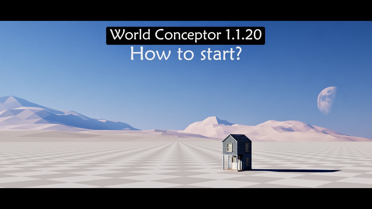 World Conceptor 1.1.20 | Installation & First Steps_B5.0