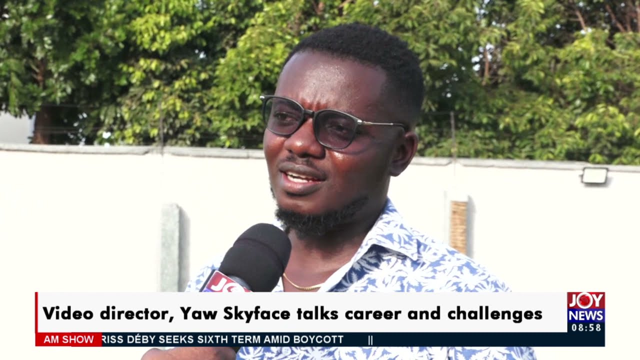 Video director, Yaw Skyface talks career and challenges - AM Showbiz on Joy News (12-4-21)