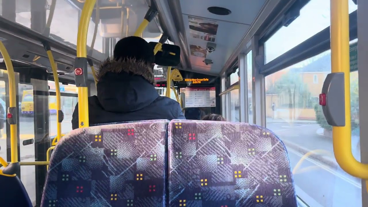 Fast Driver | GoAhead London Route 343 Journey | ADL Enviro400H MMC | EH241 (YX18KRV)