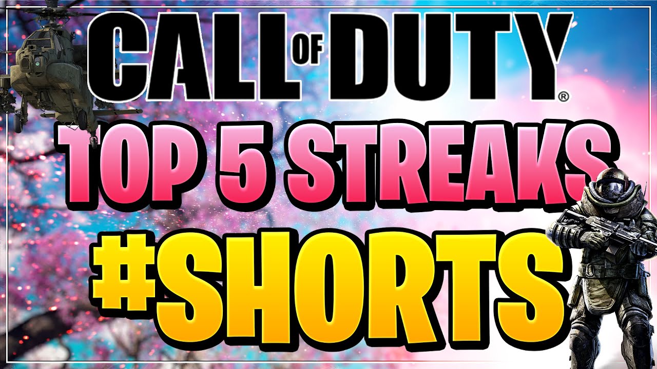 TOP 5 STREAKS IN COD! | Call of Duty Shorts