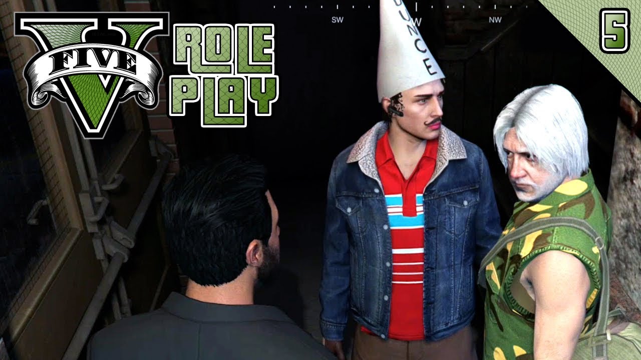 GTA V RP #5 | CONOCIENDO GENTE MUUUY RARA | Gameplay Español