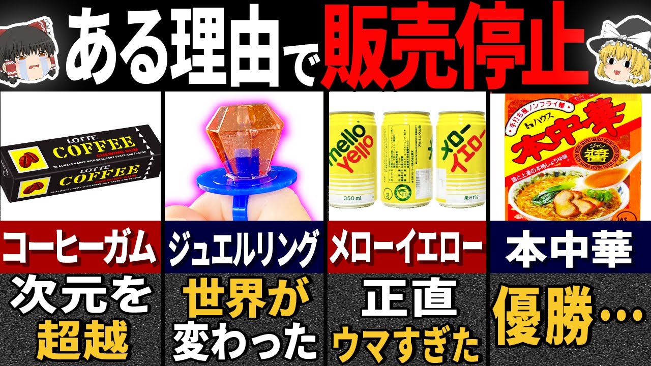 【ゆっくり解説】いつの間にか消えた！あまりに懐かしすぎる『昭和の食べ物＆飲み物』５３選【総集編】