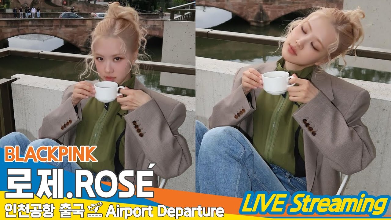 [LIVE] 블랙핑크 '로제', 인천국제공항 출국✈️BLACKPINK 'ROSÉ' Airport Departure 2024.6.26 Newsen