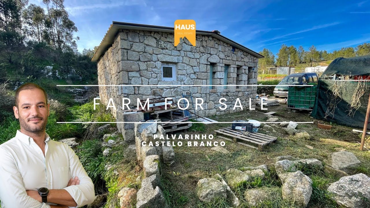 🍀sold / vendida 🍀 🇵🇹 Property stone construction, 1.6 hectares #offgrid