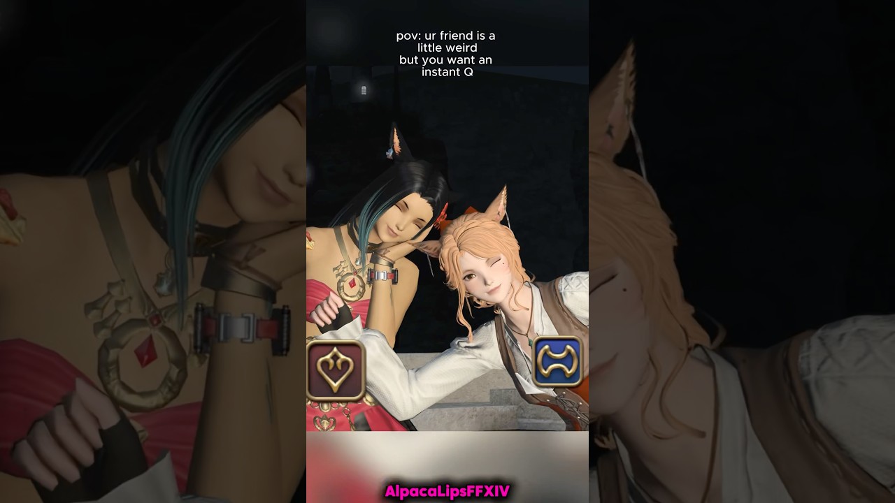 I&rsquo;m just here for the Q&rsquo;s ft @maemritime #ffxiv #ff14 #skit