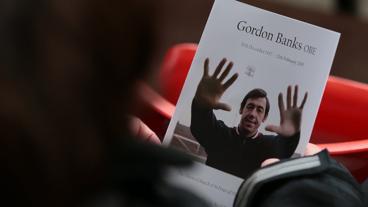 Gordon Banks OBE: Funeral Service