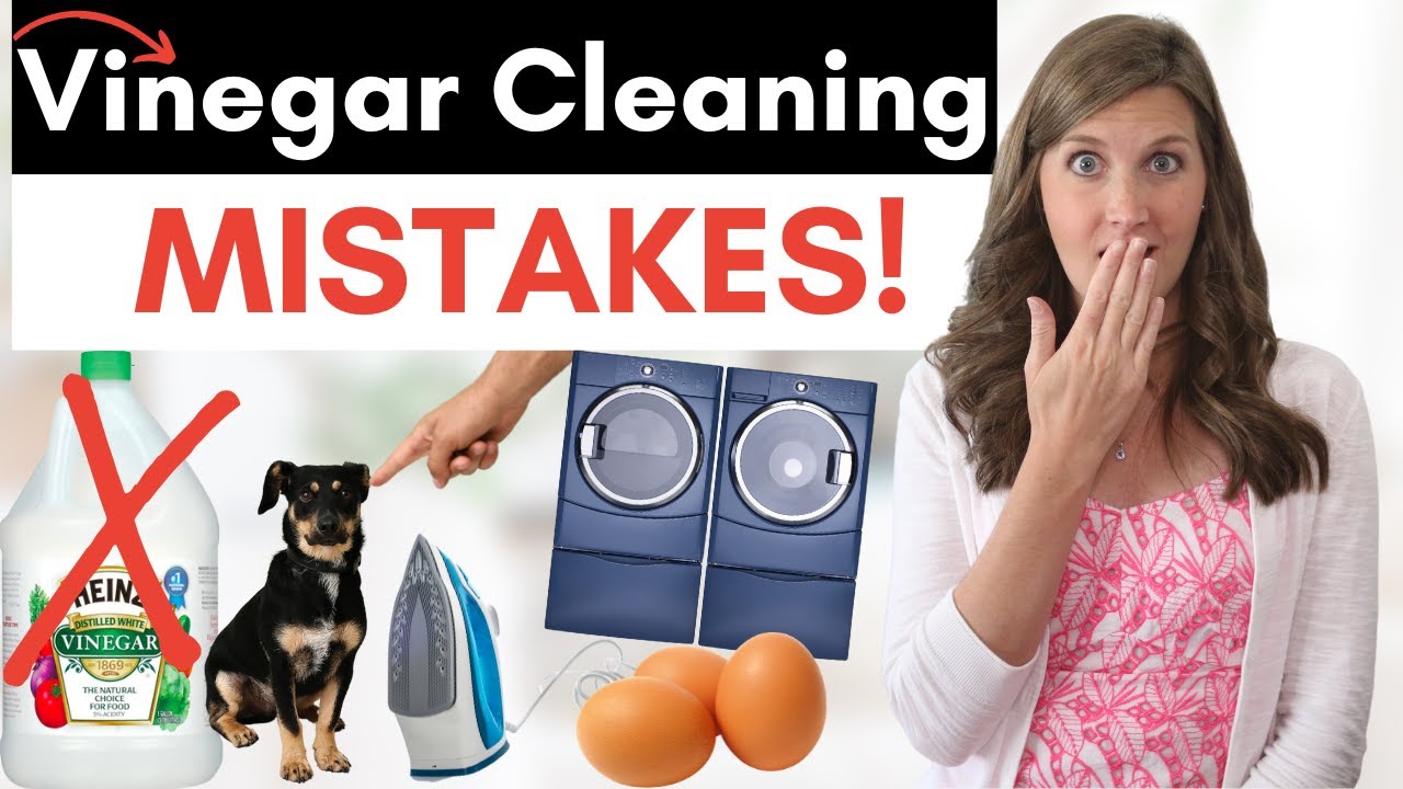 8 Things You Should NEVER Clean with VINEGAR! | What NOT to Clean with Vinegar! |  Cleaning Mistakes