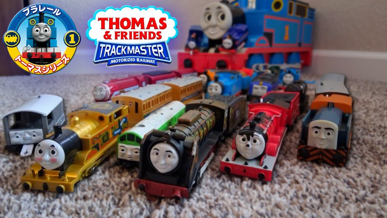 Огромная покупка товаров с символикой Томаса! Много товаров Plarail и Trackmaster!