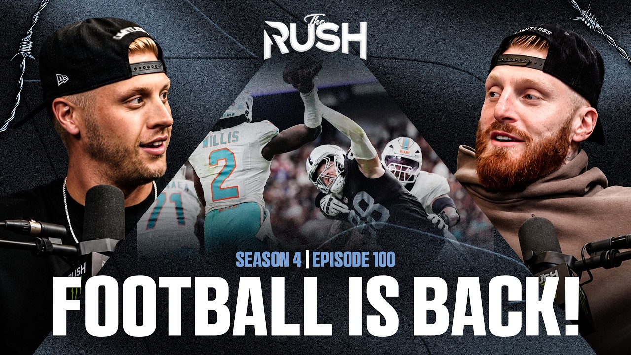 EPISODE 100! Maxx Crosby Reacts to Raiders Week 1 WIN, Ashton Jeanty&rsquo;s Big Day & Wild NFL Weekend
