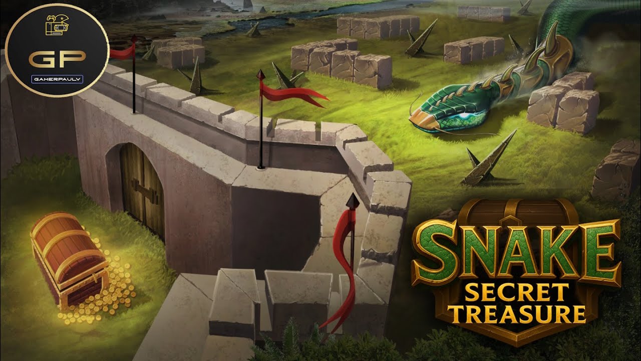 Snake: Secret Treasure on PC Video Review #puzzle #oldschool #retro #arcade #indie