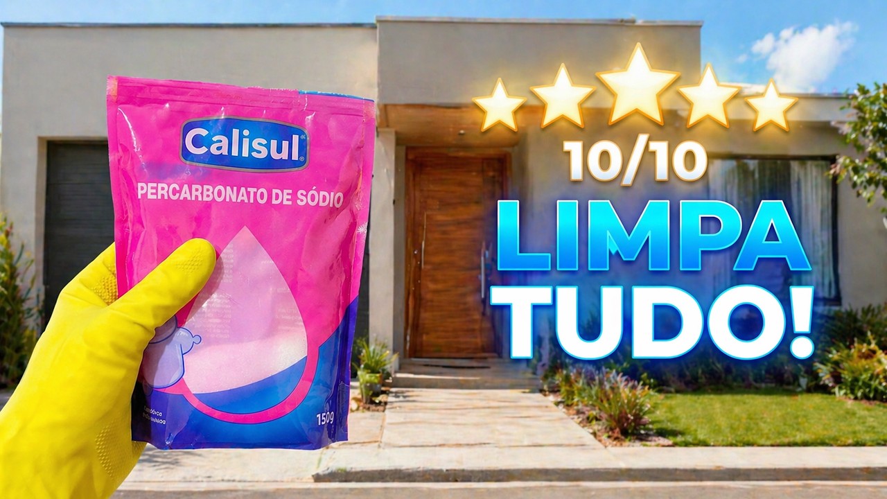 Pare de Sofrer, na Hora da Limpeza USE esse Produto