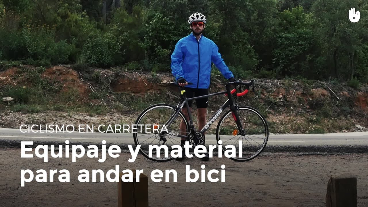 &iquest;Qu&eacute; material llevar? | Ciclismo en carretera