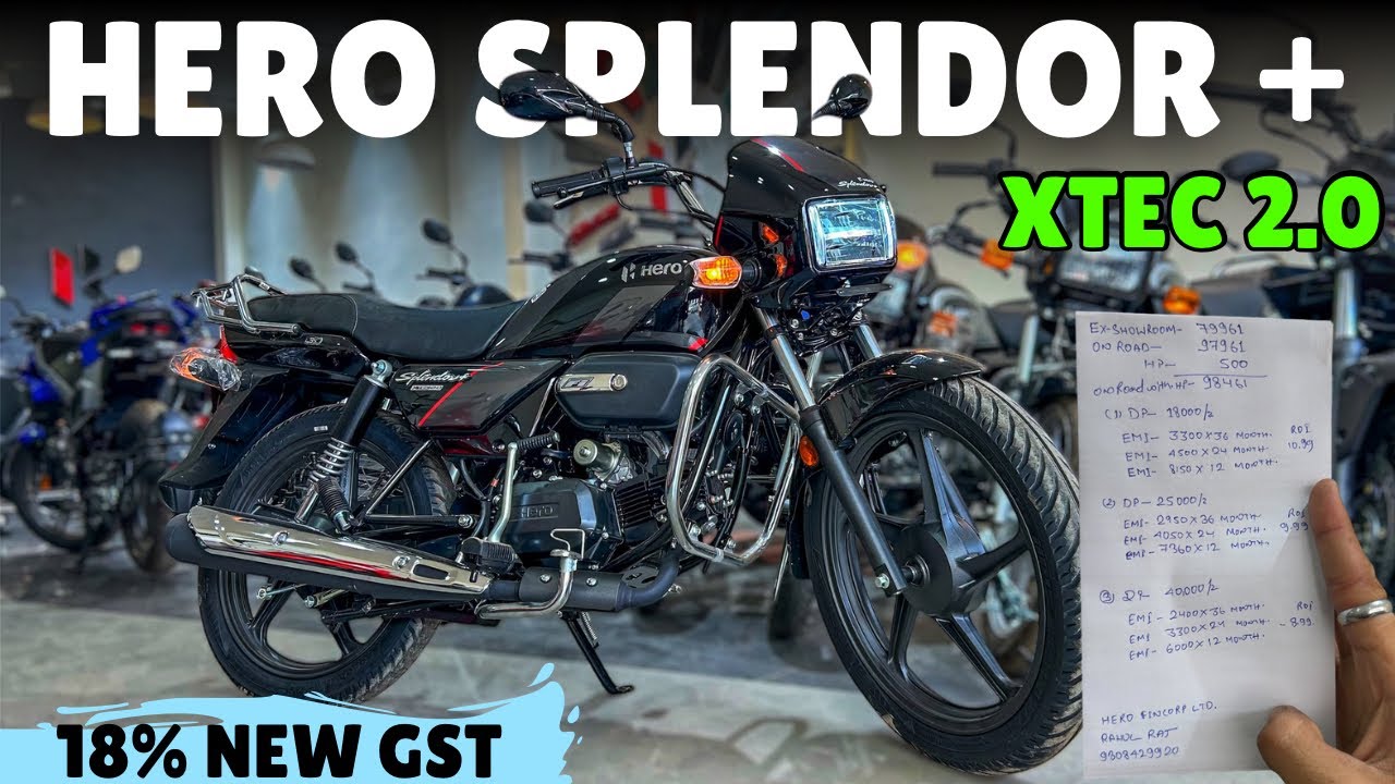 🔥Hero Splendor Finance Details | EMI, Down Payment, Interest Rate & On-Road Price Explained!