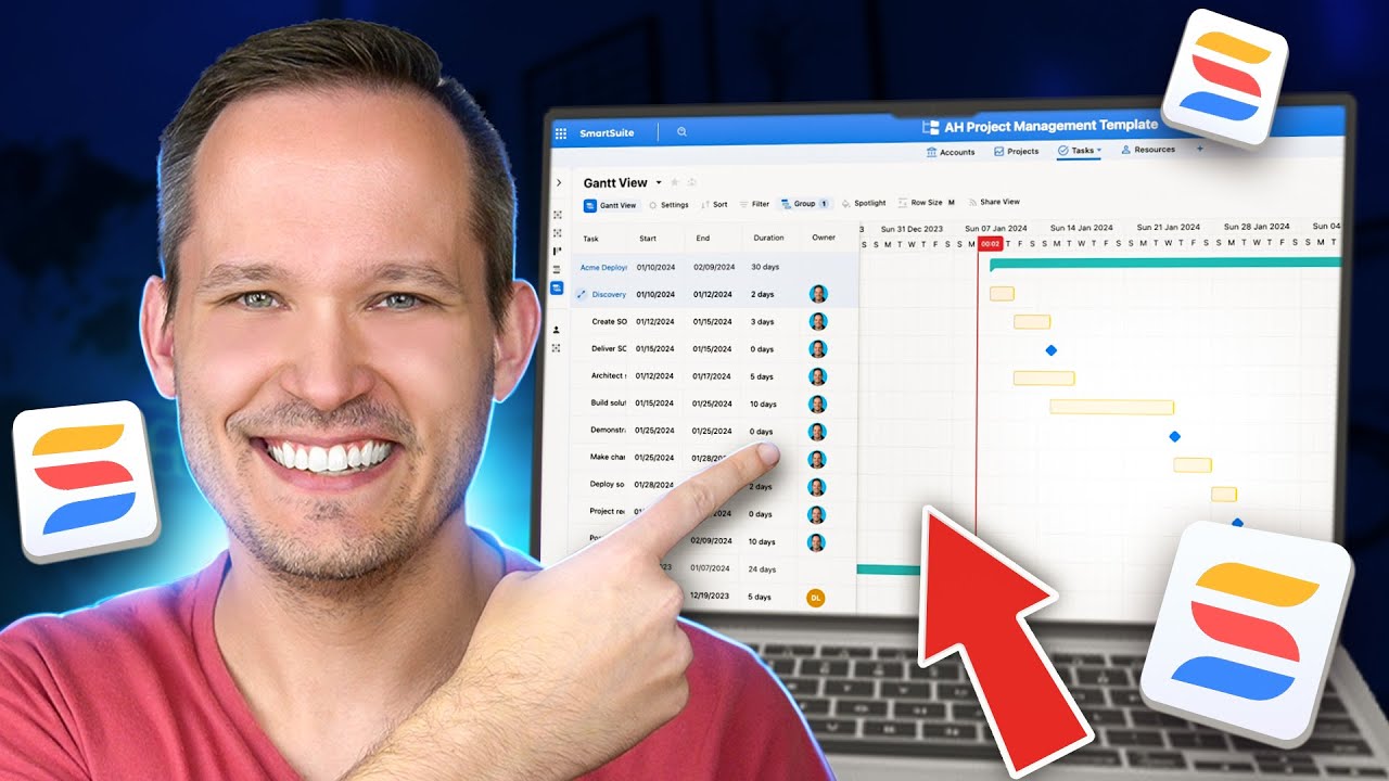 Gantt Charts Come to SmartSuite 🤩