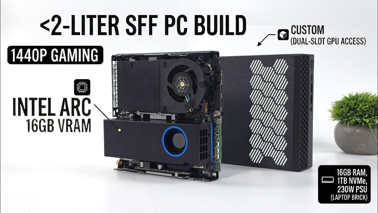 This Super Tiny 2-Liter Gaming PC Runs Everything!