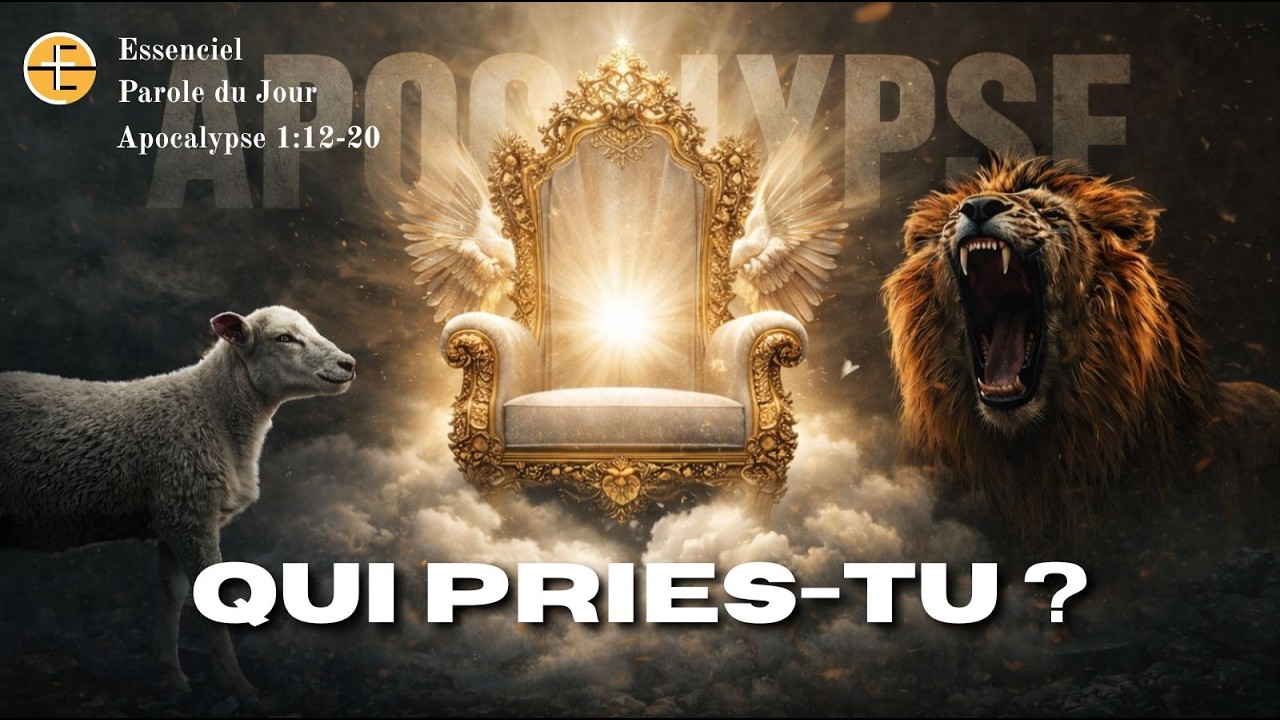Qui pries-tu ? - Apocalypse 1:14-20 - N°1359 - Parole du jour - Essenciel