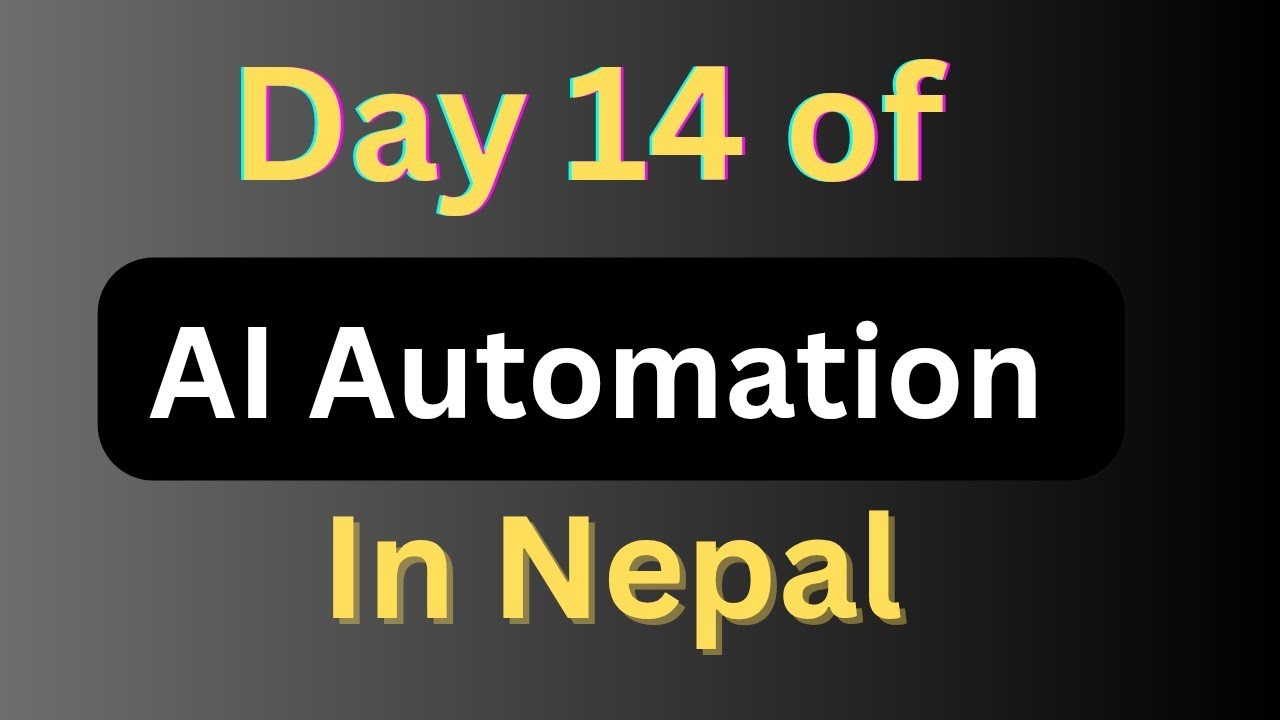 Multimodal Chatbot (Part-2) | Day 14 of AI Automation Nepal 