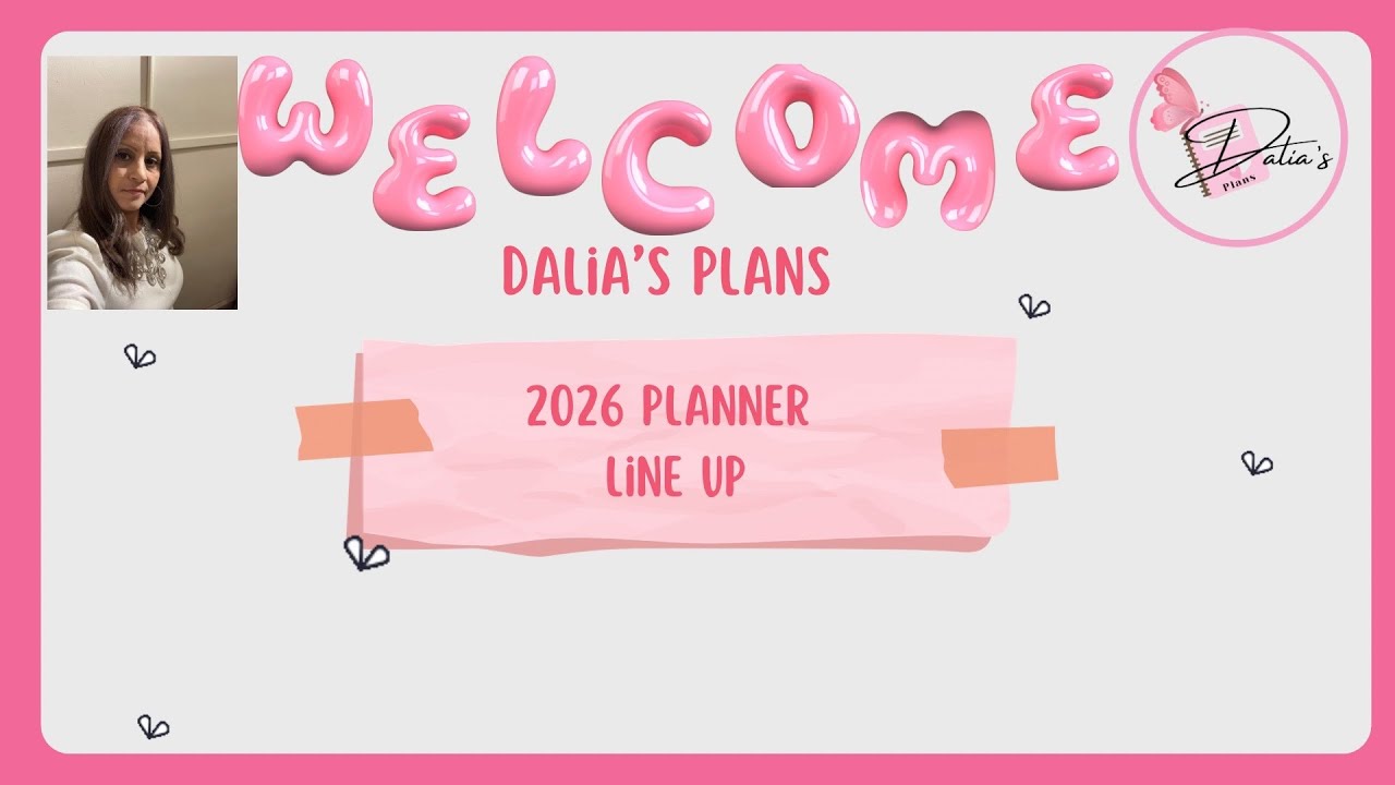 2026 planners line up