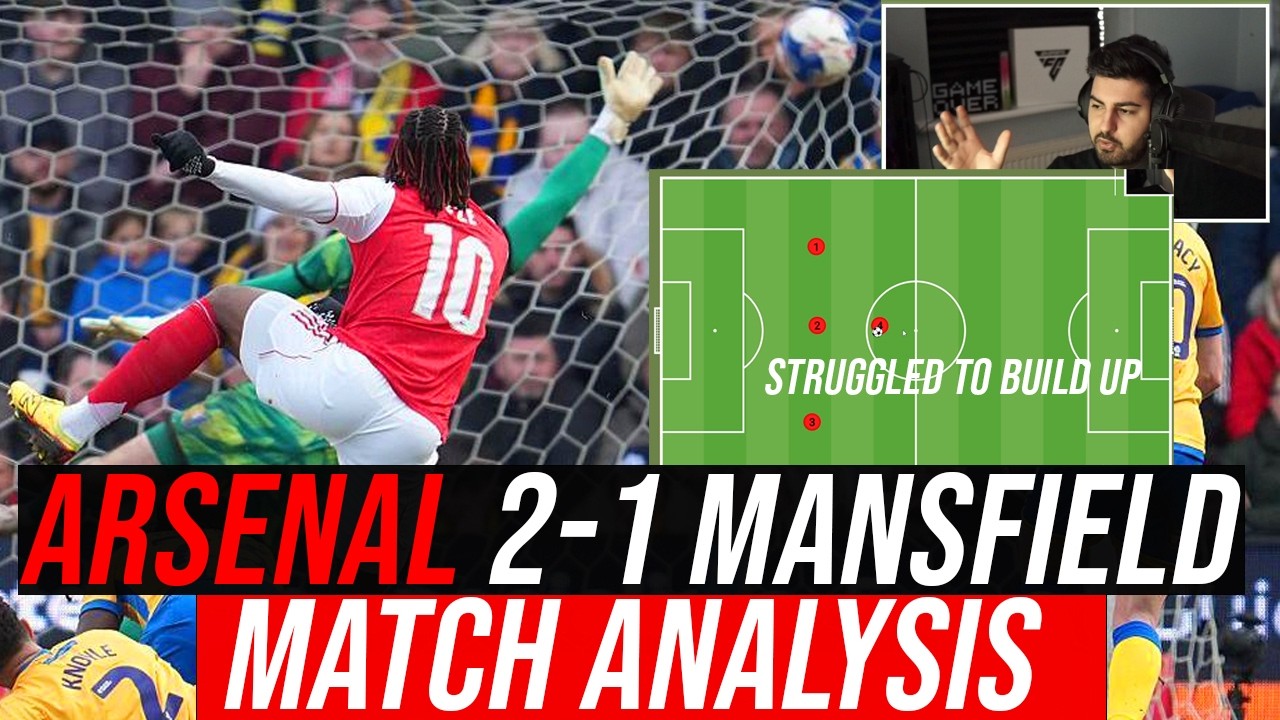 We maybe did not deserve the win today... Arsenal 2 - 1 Mansfield Town Match Reaction