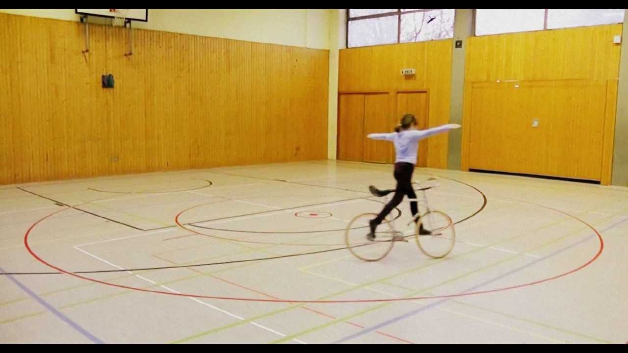 Kunstrad: Sophie fährt ihr Programm