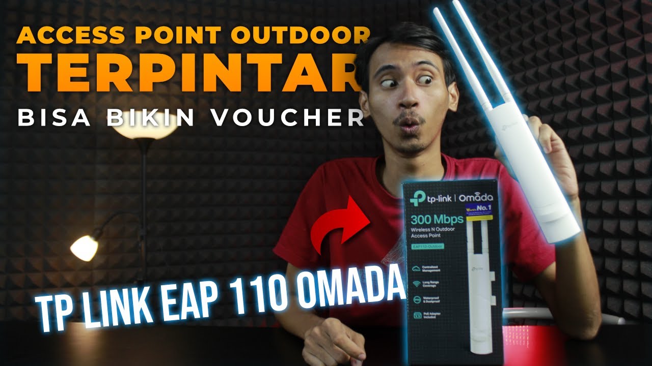 Akses Point OUTDOOR TERPINTAR || Review & Cara Setting TPLink EAP OMADA 110