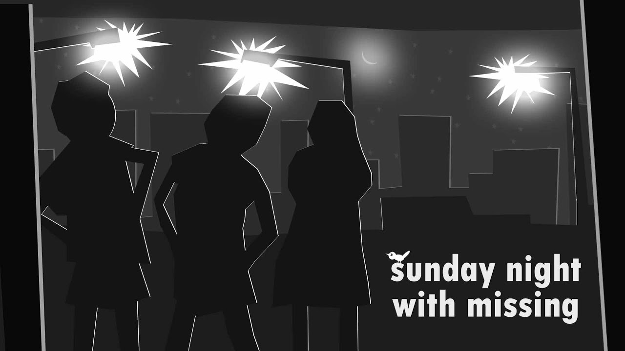 graphic design and photoshop “Sunday night with missing”