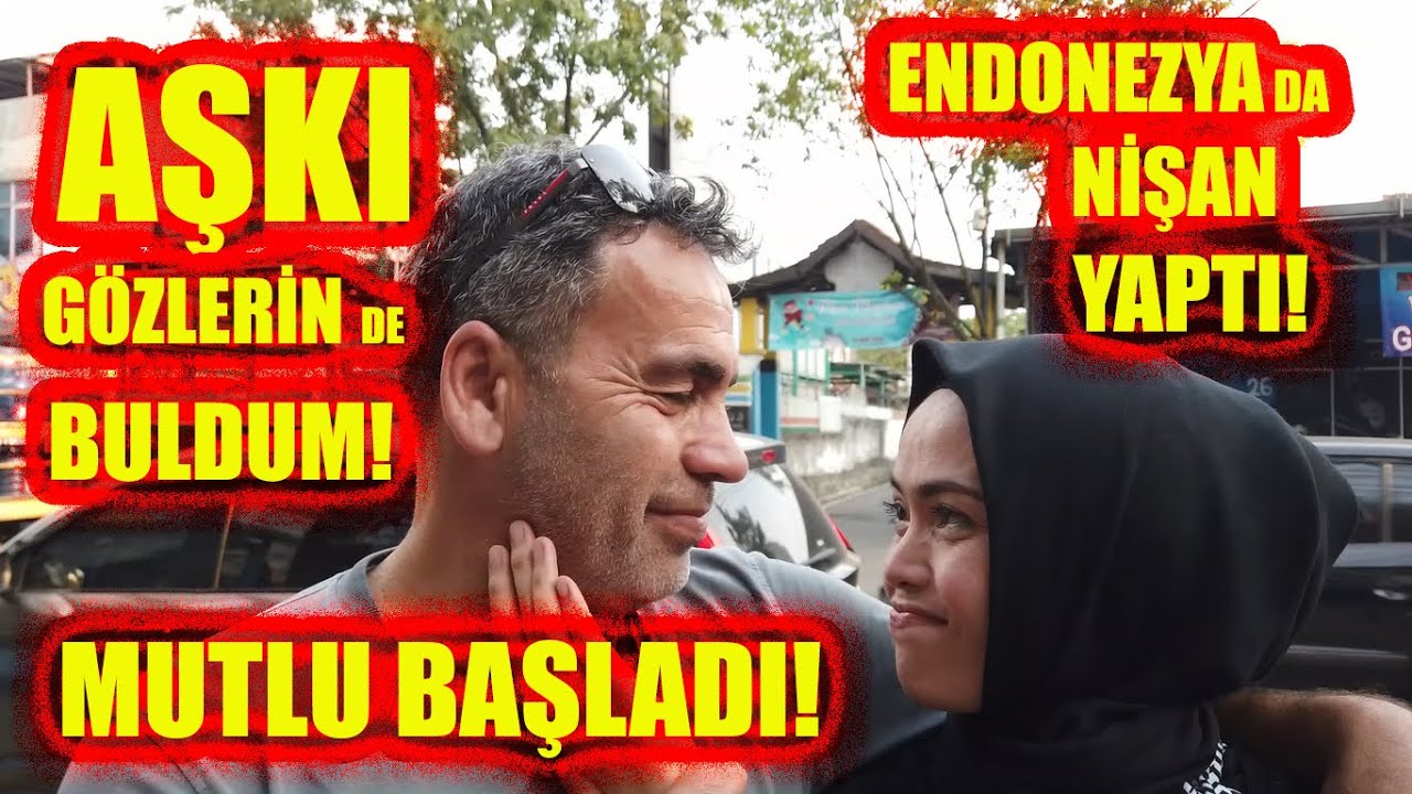 ENDONEZYALI AŞKI İÇİN HERSEYİ GÖZE ALDI!AŞKI VE MUTLULUGU GÖZLERİNDE BULDU!ENDONEZYA DA NİŞAN YAPTI!