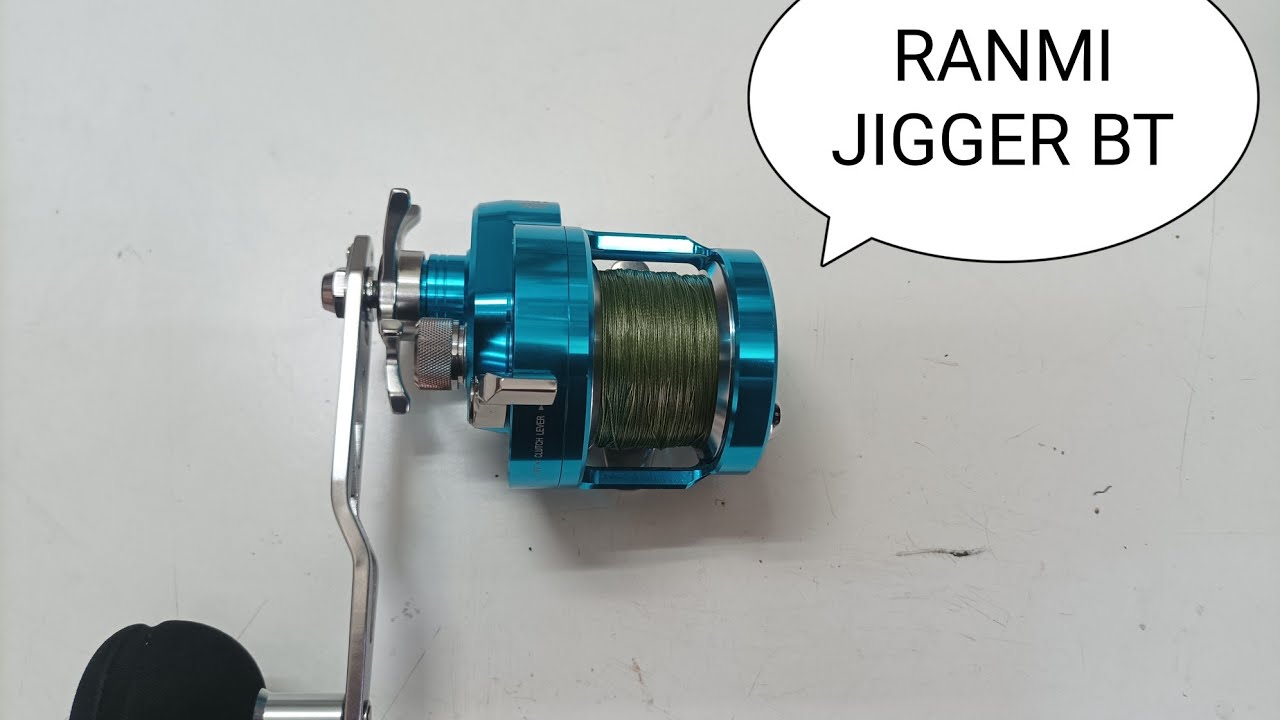 CARRETE O REEL DE PESCA RANMI JIGGER BT 50-