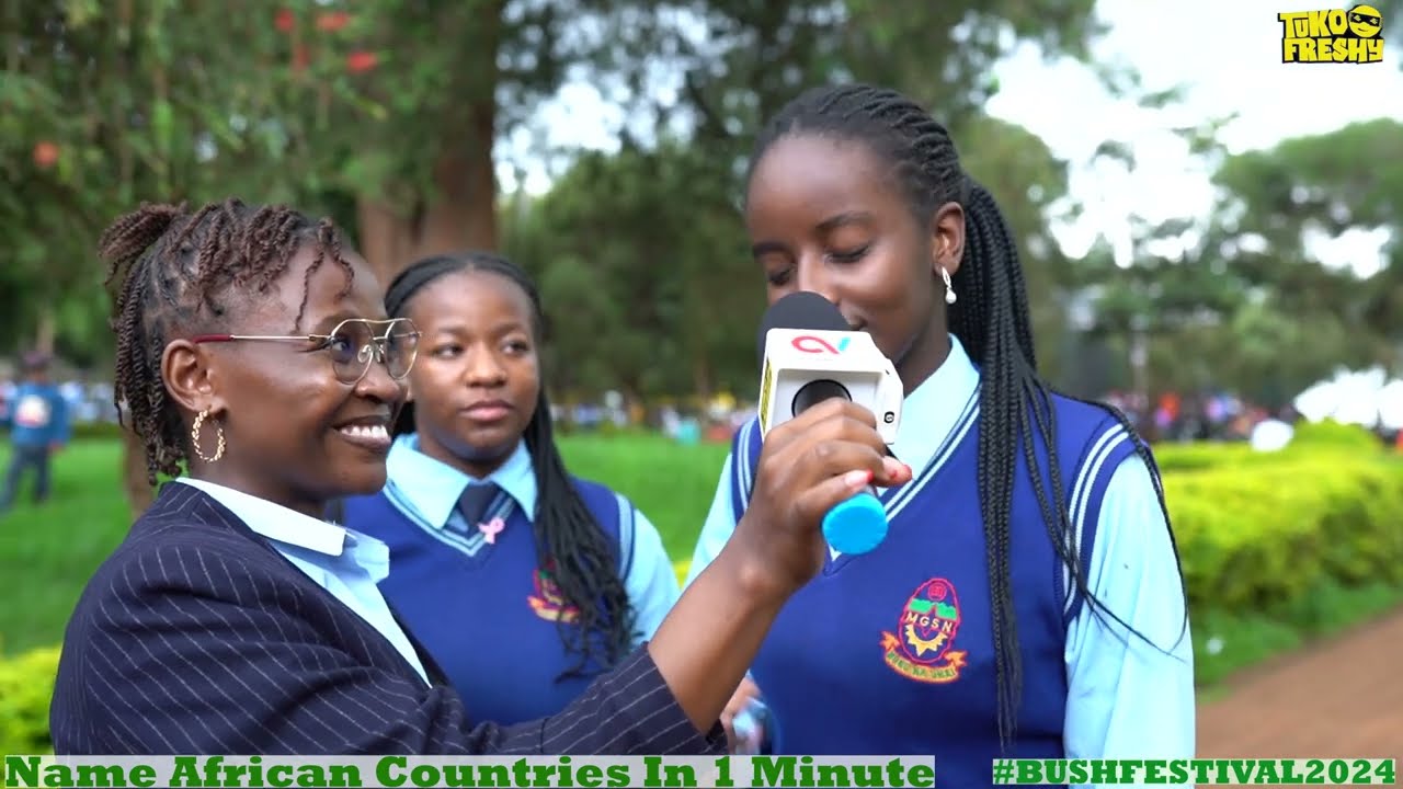 Name African Countries in 1 Minute #bushfest2024 #tukofreshy