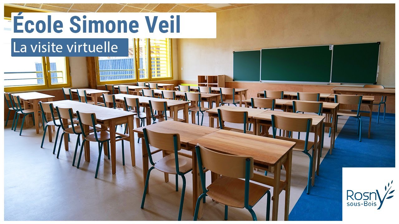 École Simone Veil, la visite virtuelle