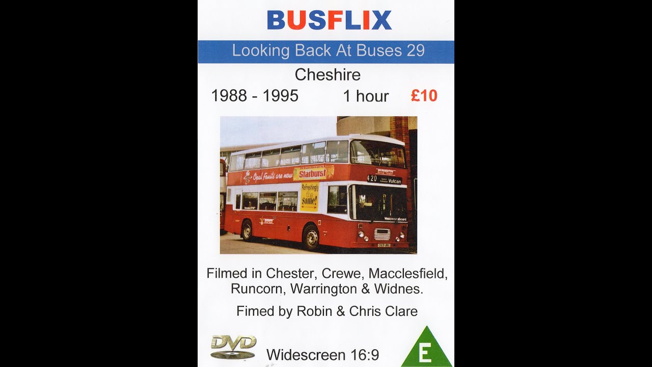 Looking Back At Buses 29  Cheshire  1988 - 1995