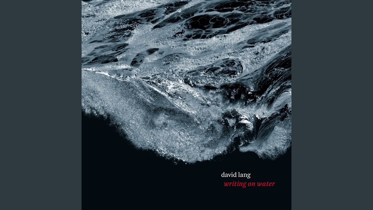 Writing on Water