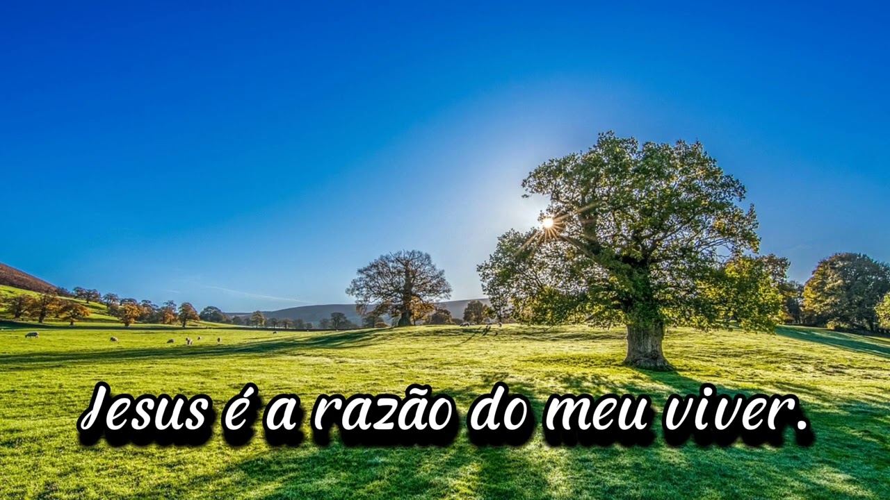 Versão 2 Jesus é a razão do meu viver.