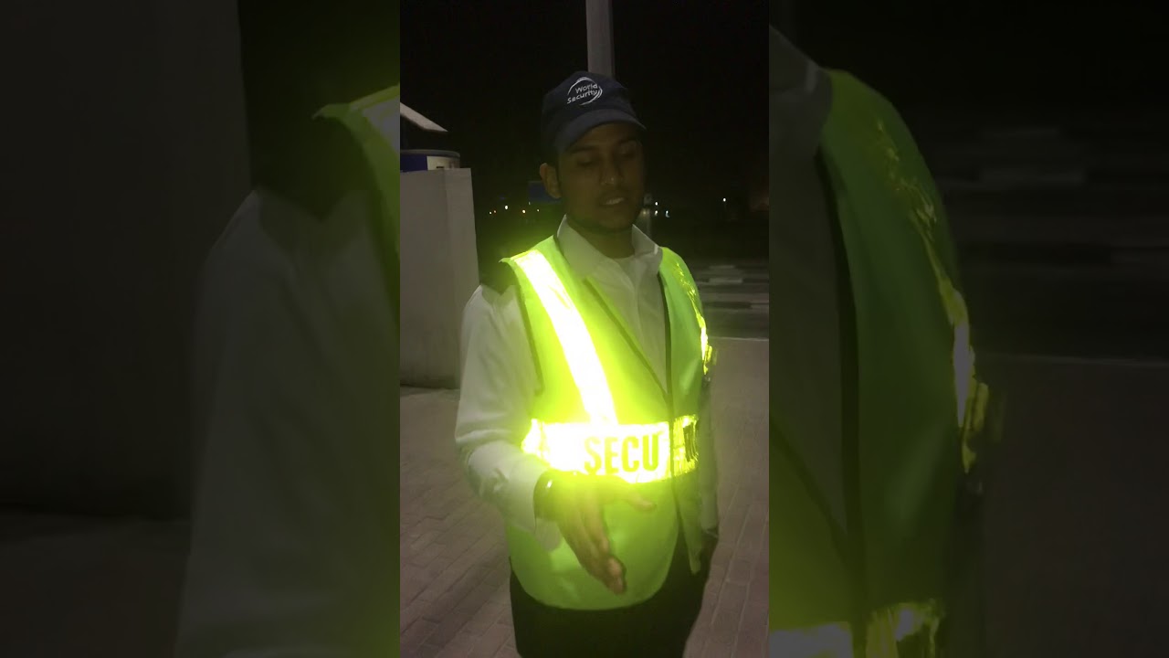 DUBAI security guard