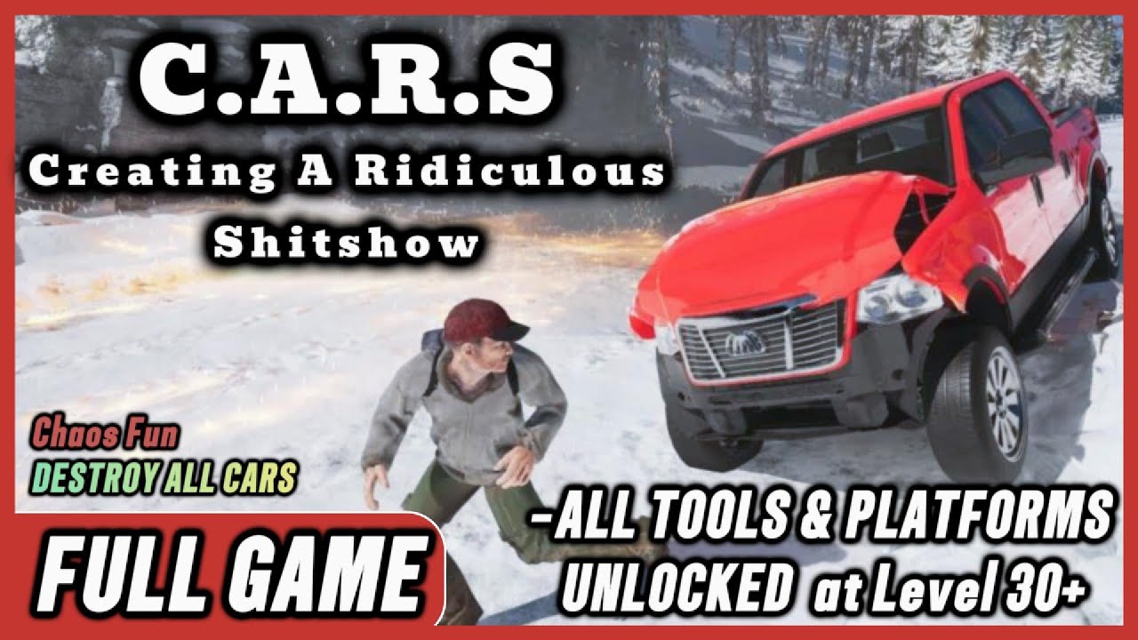 CARS Creating A Ridiculous Shishow - Everything Unlocked & Mayhem 100% No Commentary