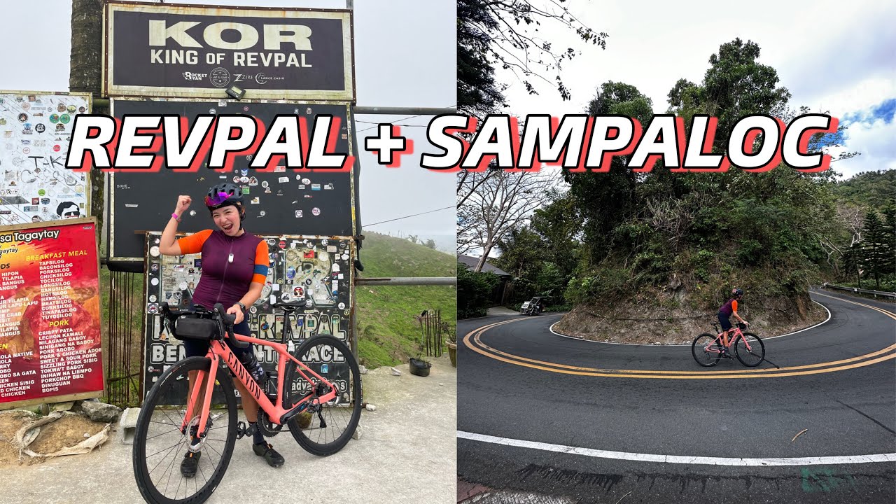FAMOUS CLIMBS IN TAGAYTAY | REVPAL + SAMPALOC COMBO | BIKE VLOG #27
