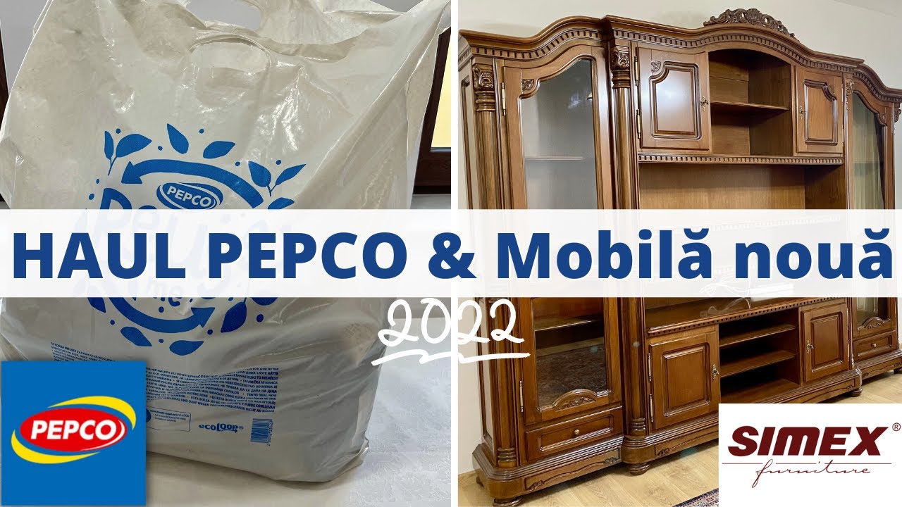 HAUL PEPCO // Cumpărături pentru casă 2022 // Mobilă SIMEX //   Alexandra Maria
