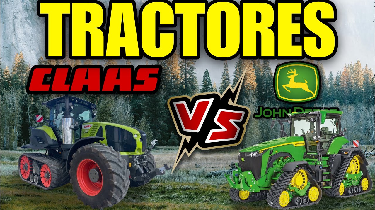 Comparativa Sin Censura: Claas AXION 960 Frente a John Deere 8RX 410