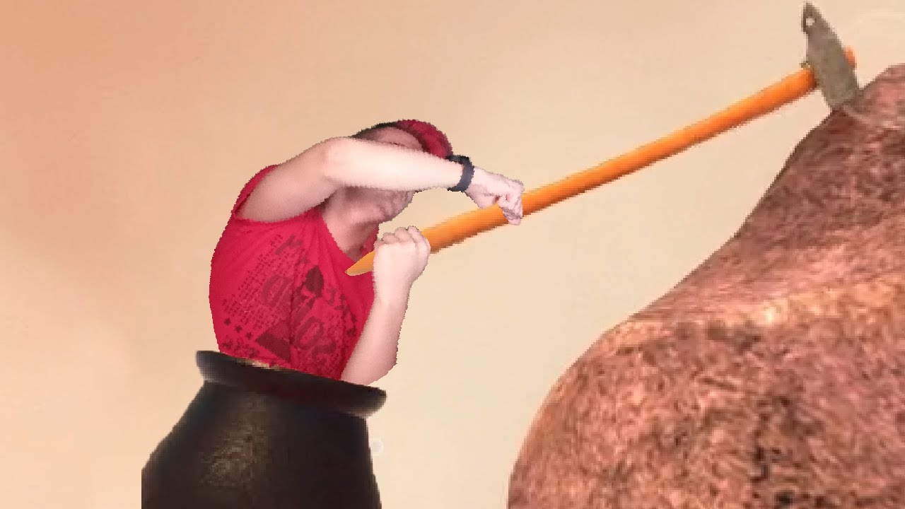 ÜST EMBER!  | Getting Over It with Bennett Foddy | 2.RÉSZ