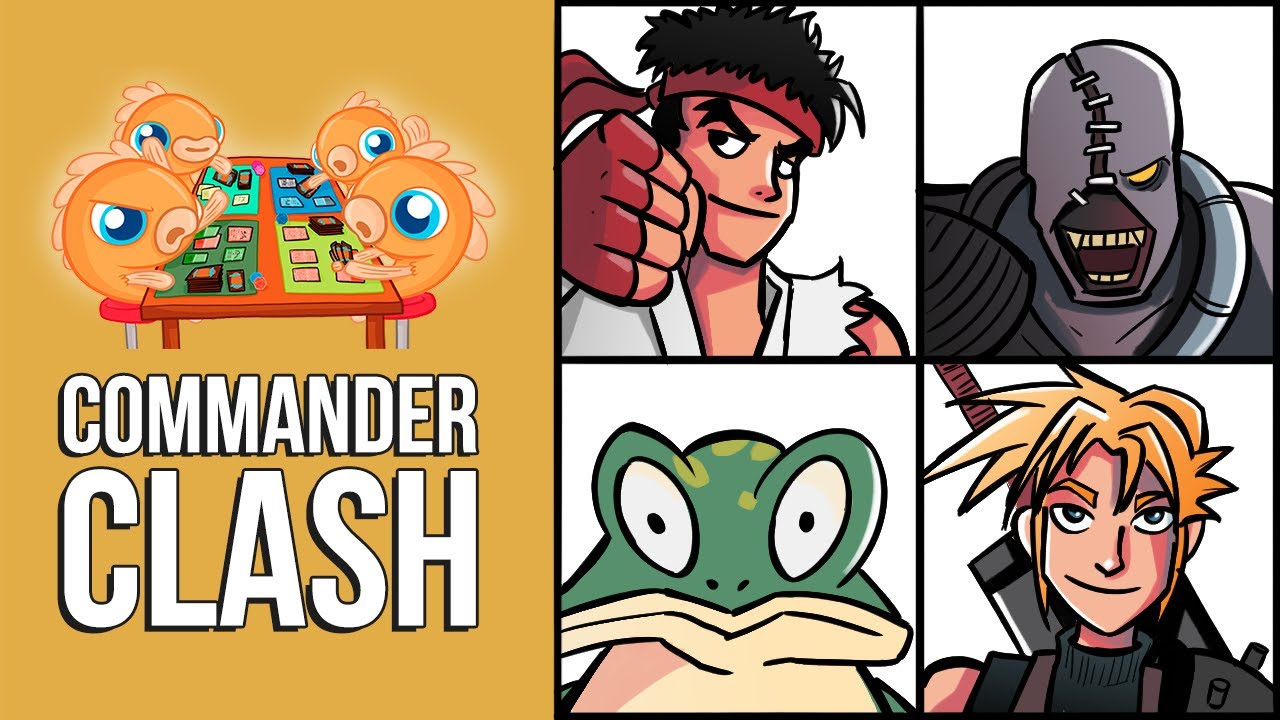 Final Fantasy VII x Resident Evil x Street Fighter x Frogger | Commander Clash S9 E11 | Video Games