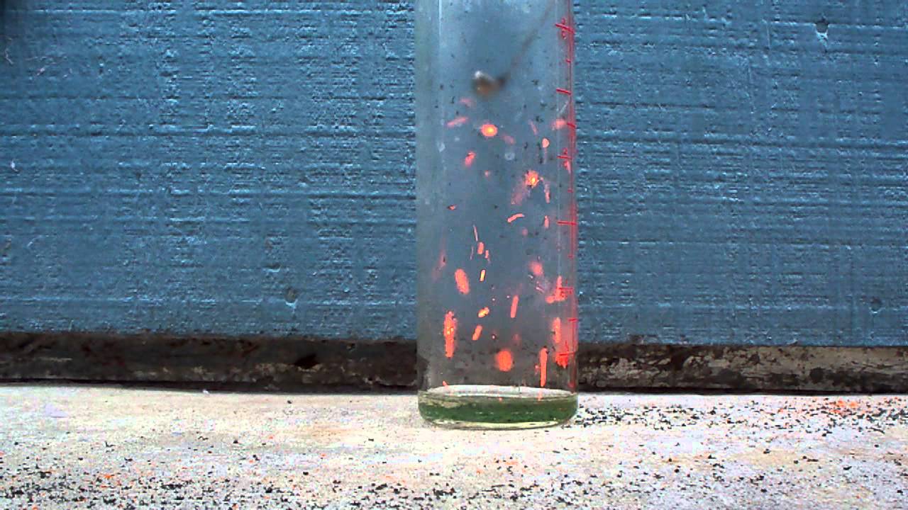 Chromium (III) Oxide and Ammonia "fireflys"