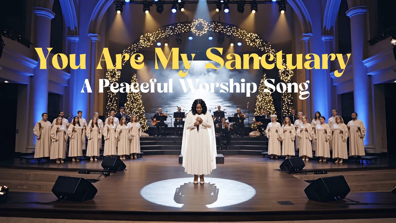 When the Night Feels Heavy, You Become My Sanctuary | Peaceful Worship Song