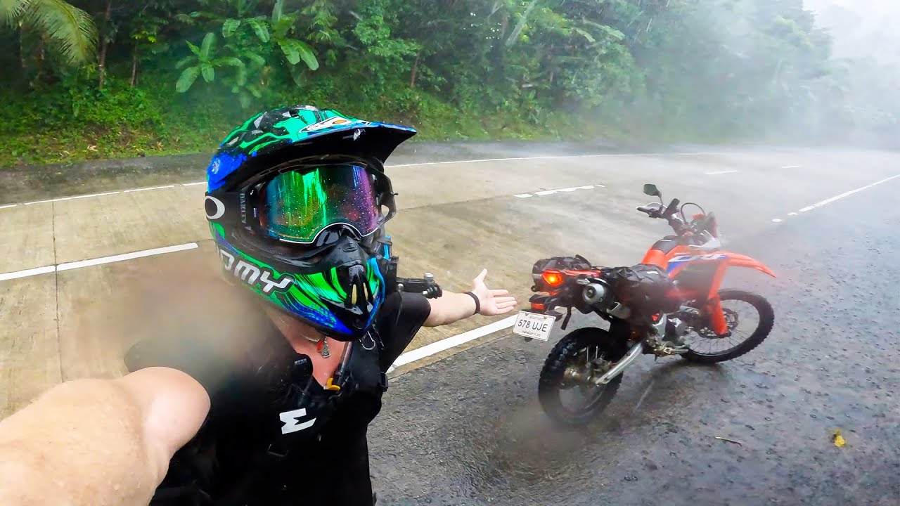 Flucht vor dem Taifun - Motorradtour Philippinen