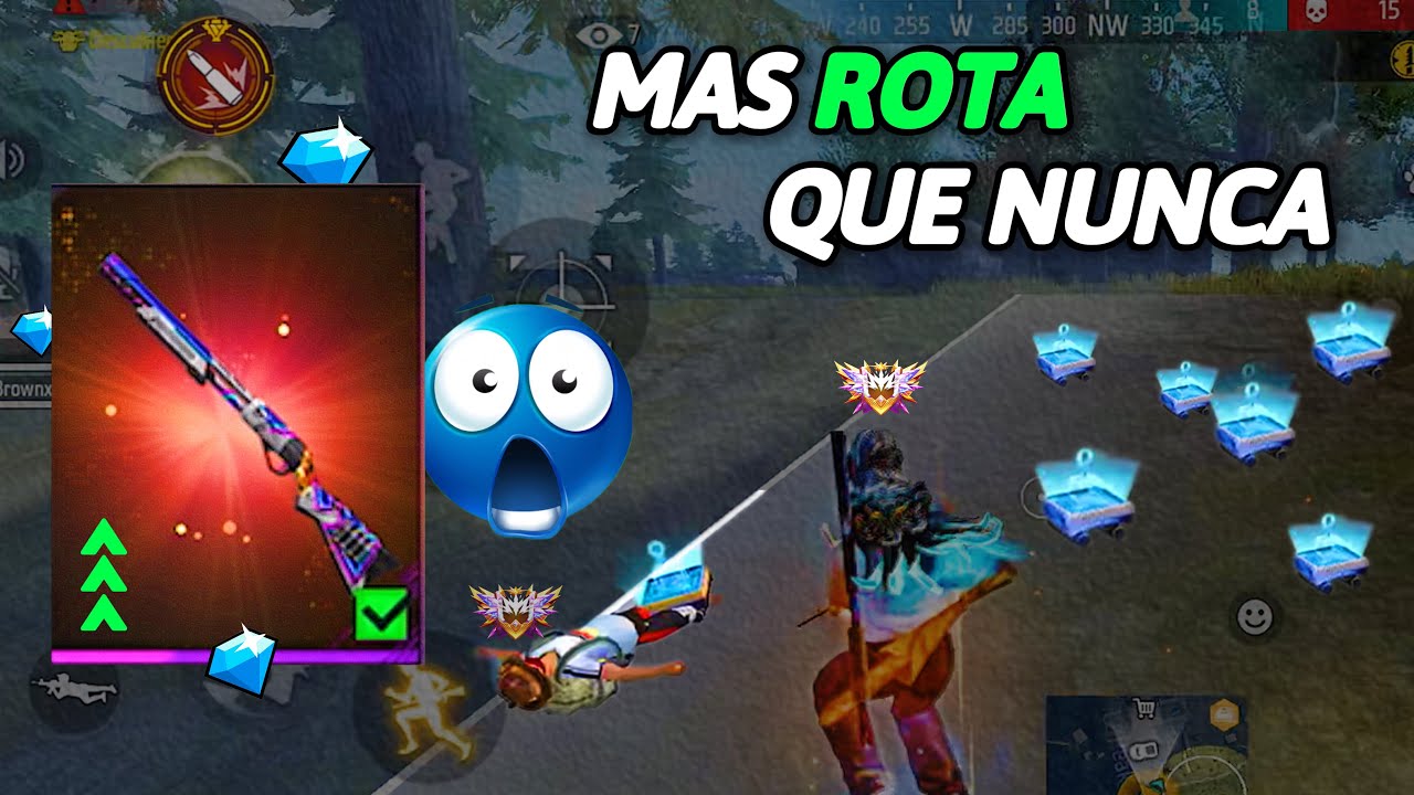 Me compré la MEJOR SKIN de ESCOPETA en free fire
