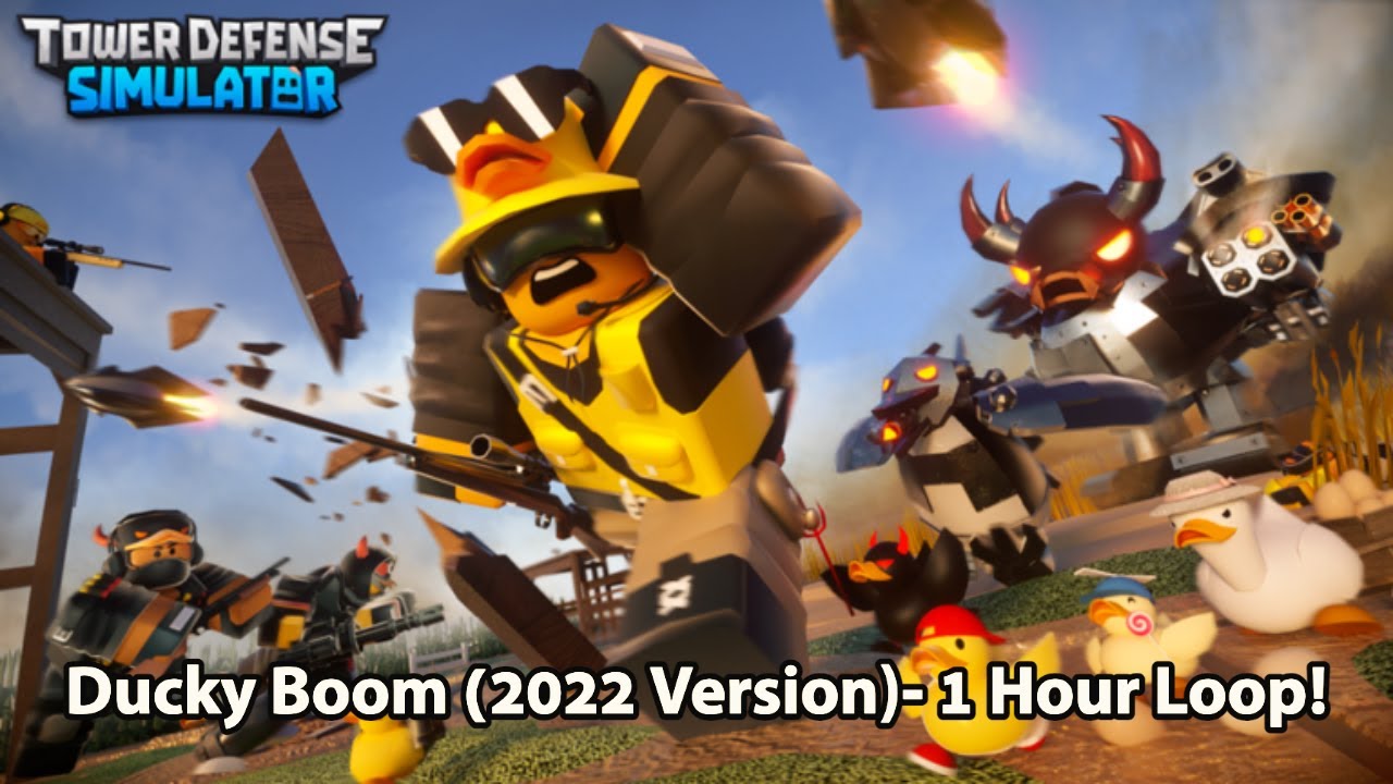 Tower Defense Simulator OST - Ducky Boom [1 HOUR LOOP!]