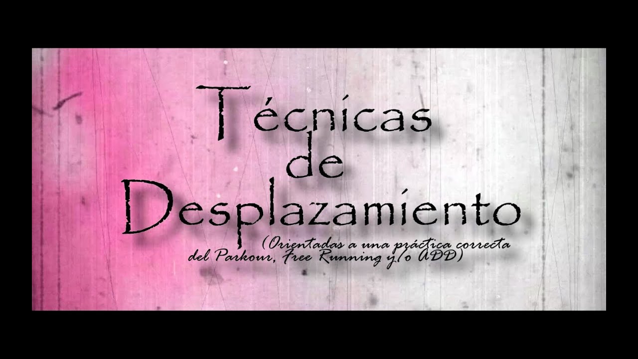 TODOS LOS MOVIMIENTOS DE PARKOUR - Técnicas de Desplazamiento [ES]