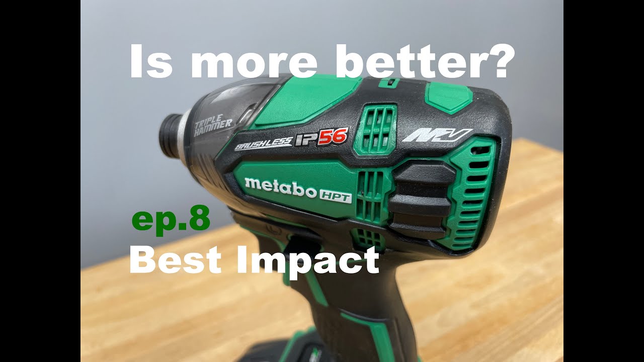 Metabo HPT multivolt tripple hammer Impact Driver Review | WH36DBQ4 | Best impact ep.8 | hikoki