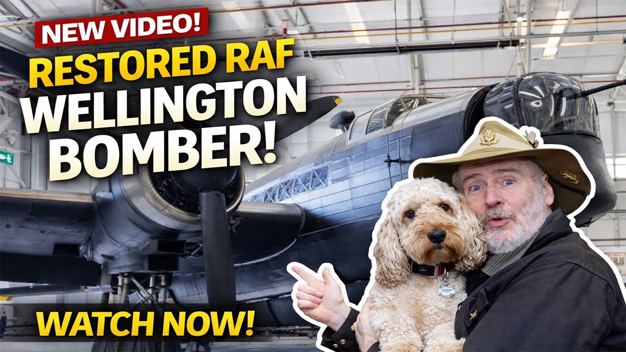 The Restored Wellington Bomber | RAF Museum Midlands Bomber Command Exhibition